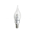 New C37 3W/4W/6W LED Flame Candle Bulb 360deg